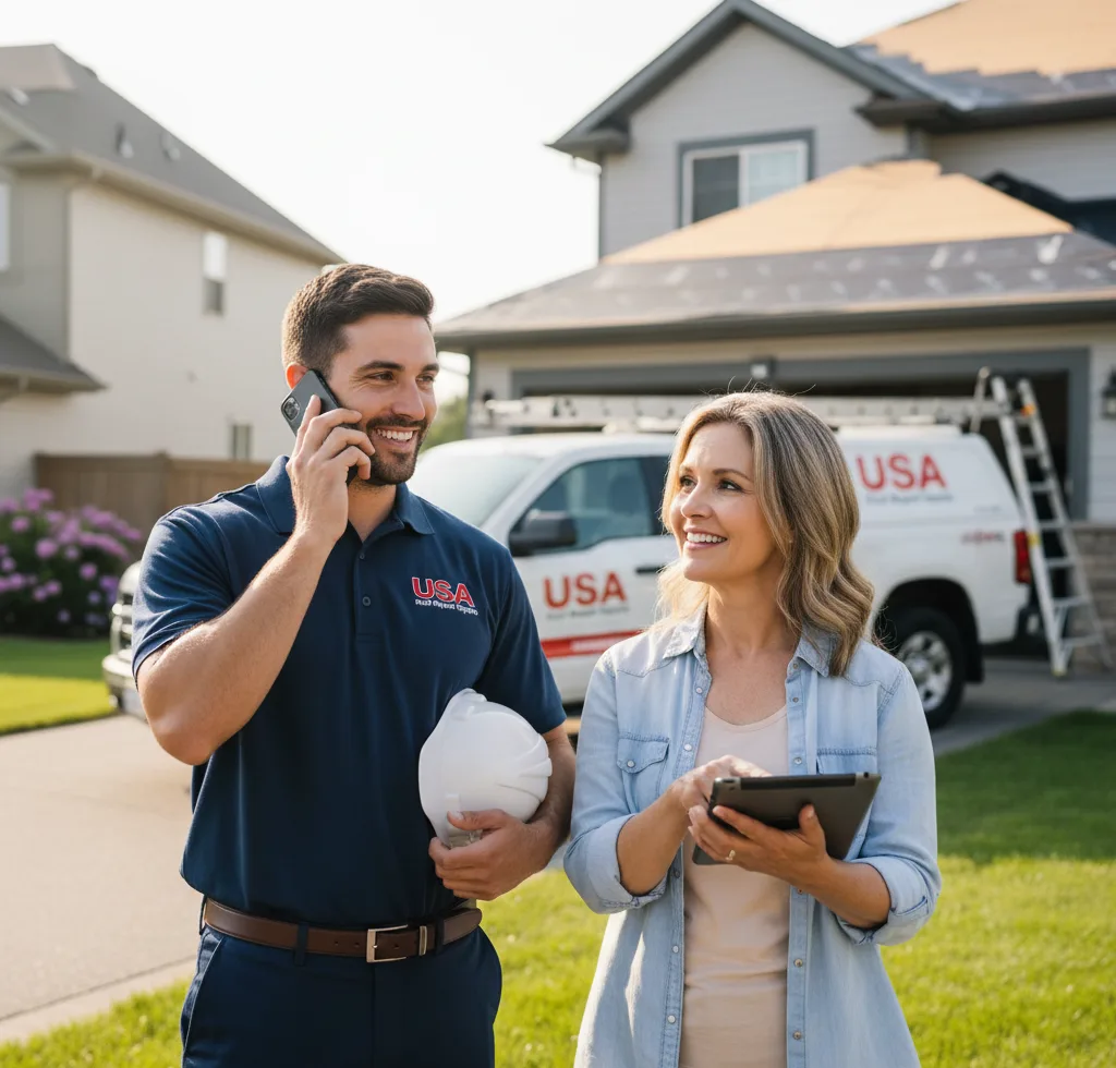 USA Roof Repair Experts customer support in New Haven